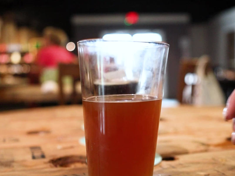 Craft beer glass